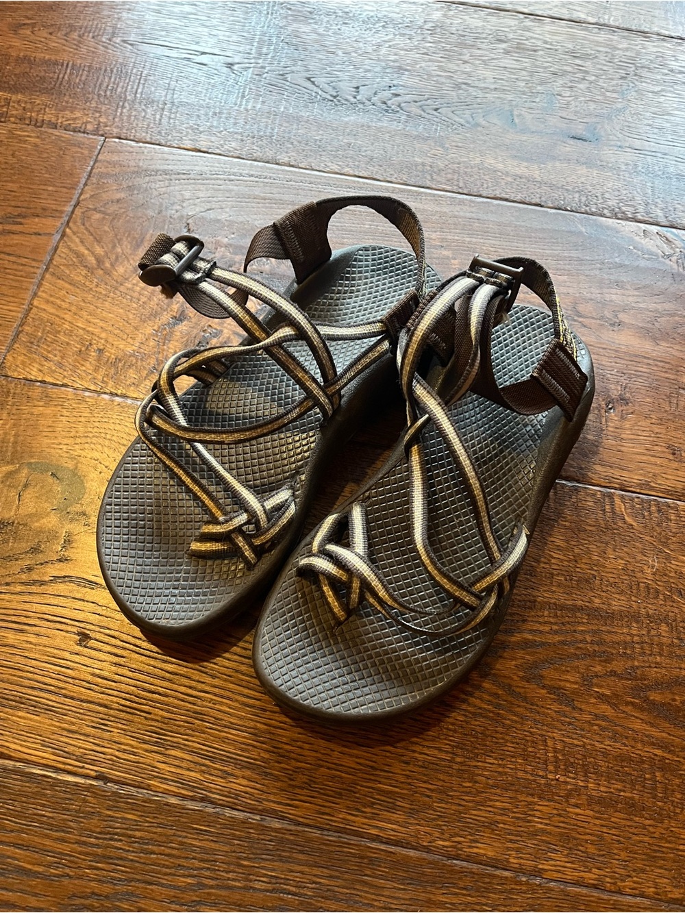 Chaco ZX/2 Classic Sandals Women’s Size 8 Brown Double Strap Toe Loop Hiking